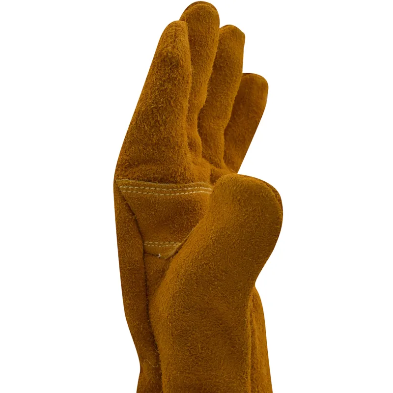 Close-up of a single MajFire MFA86 glove – Wristlet, alternate side view, emphasizing material texture and protective features.
