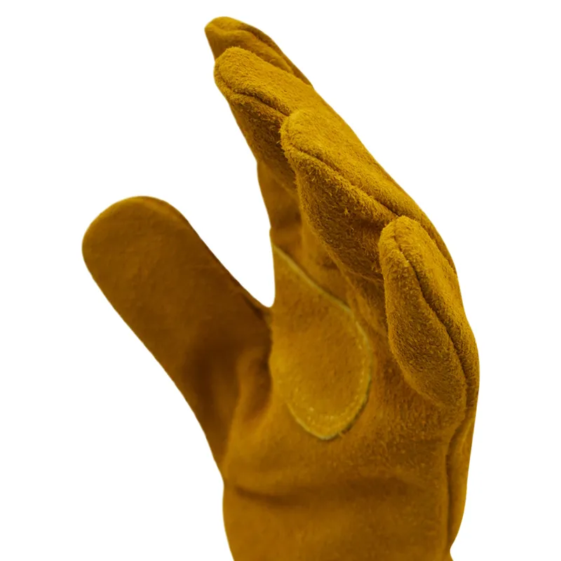 Close-up of the fingers of a single Majestic Safety MFA86 glove – Wristlet bent down, showing flexibility and reinforced fingertip protection.