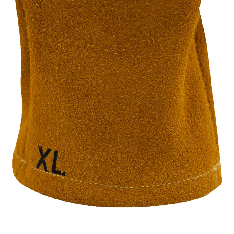 Close-up of the wrist area of a single MajFire MFA84 glove, highlighting the secure gauntlet cuff and reinforced protection.