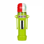 Eflare™ AT293 Safety Beacon in red and white, providing high-visibility flashing light for emergency and safety signaling.