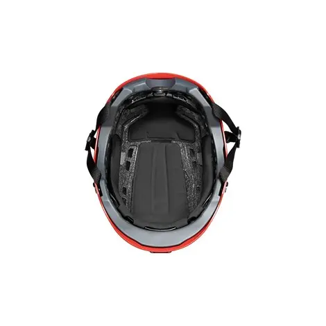 Red Team Wendy® SAR™ Backcountry Helmet under view, highlighting the interior design, padding, and ventilation for safety and comfort during outdoor adventures.
