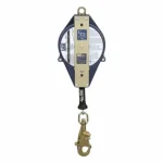 3M™ DBI-SALA® Ultra-Lok™ Self Retracting Lifeline with 30 ft galvanized steel cable, front right side view, designed for durable and reliable fall protection in elevated and industrial work environments.