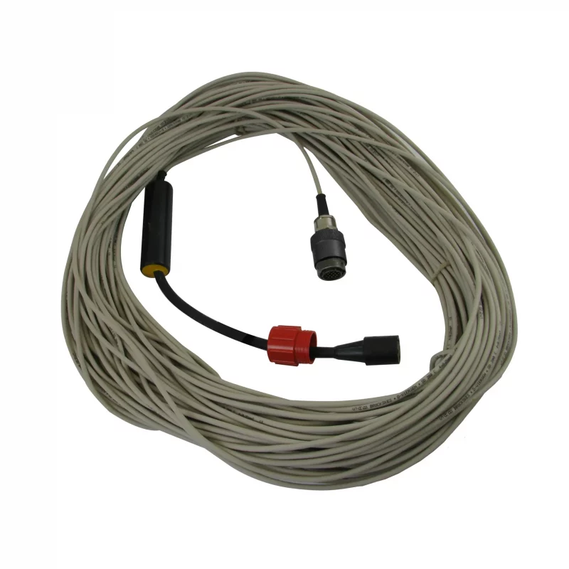 Interspiro™ Com Cable designed for secure and reliable communication connectivity between breathing apparatus components during underwater and rescue operations.