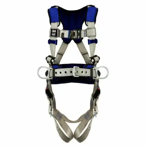 3M™ DBI-SALA® ExoFit™ X100 Safety Harness delivers dependable fall protection with a simple, lightweight design ideal for general-purpose safety and comfortable wear at height.
