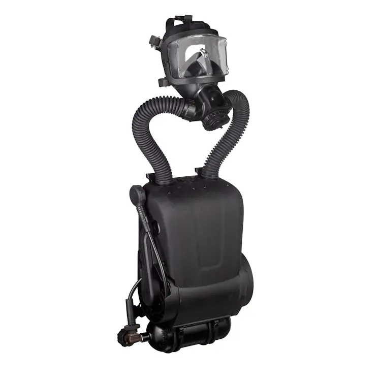 Interspiro™ Oxydive OX10 is a closed-circuit oxygen rebreather engineered for stealth, efficiency, and reliability in military and professional diving missions.