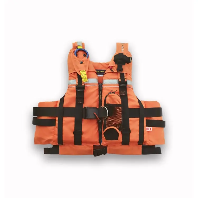 Salus Marine SAR-770 Technician Vest designed for marine and rescue professionals, featuring durable materials, multiple pockets, and adjustable straps for a secure and functional fit.