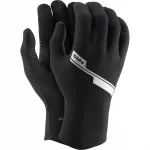 NRS Men’s HydroSkin Gloves, lightweight and form-fitting neoprene gloves designed for paddling and cold-water comfort, featuring water-resistant coating, soft thermal lining, and a flexible design for enhanced dexterity.