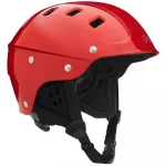 Right side view of the NRS Chaos Side Cut Helmet – Closeout, featuring reduced ear coverage for increased hearing, a durable ABS shell, and ventilation for comfortable, impact-resistant whitewater safety.
