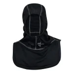 Majestic Safety HALO NB Black Particulate Hood offers lightweight, flame-resistant head and neck protection with breathable fabric designed to guard firefighters from particulates and heat exposure.