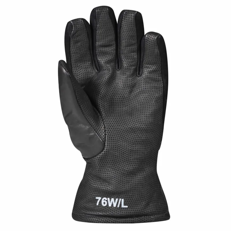 Palm side view of a single MajFire MFA72 glove showing reinforced kangaroo leather and textured grip for enhanced dexterity and control.