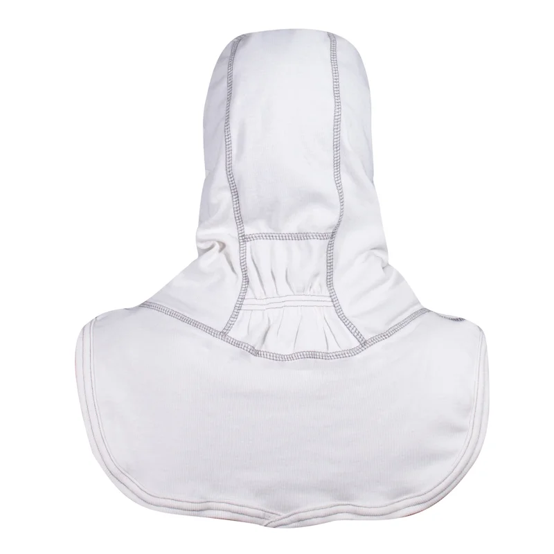 Back view of the MajFire HALO NB Particulate Hood, highlighting the full-coverage fit and ergonomic shape for enhanced comfort and particulate protection.