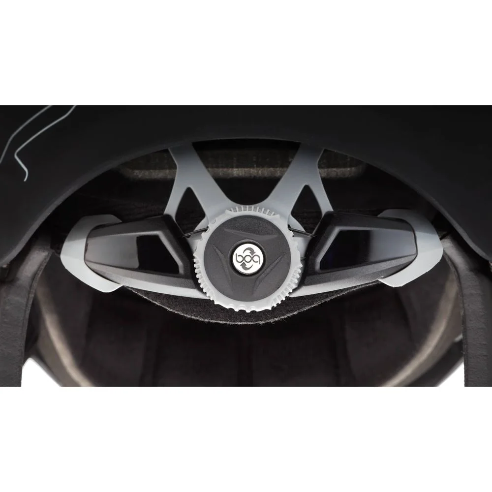 Closeup of the head straps under the NRS Chaos Side Cut Helmet – Closeout, highlighting adjustable buckles and secure padding for a comfortable, stable fit during whitewater activities.