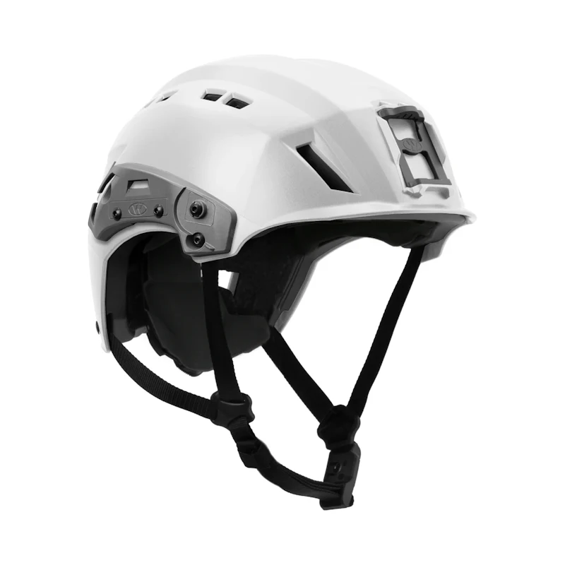 Team Wendy® SAR™ Backcountry Helmet in white with advanced impact protection and modular accessory compatibility for rescue missions.