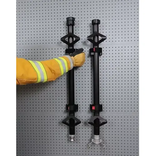 Ziamatic™ Vehicle Cooling Units mounted on a wall, showcasing its compact design and rugged construction for efficient cooling in emergency settings.