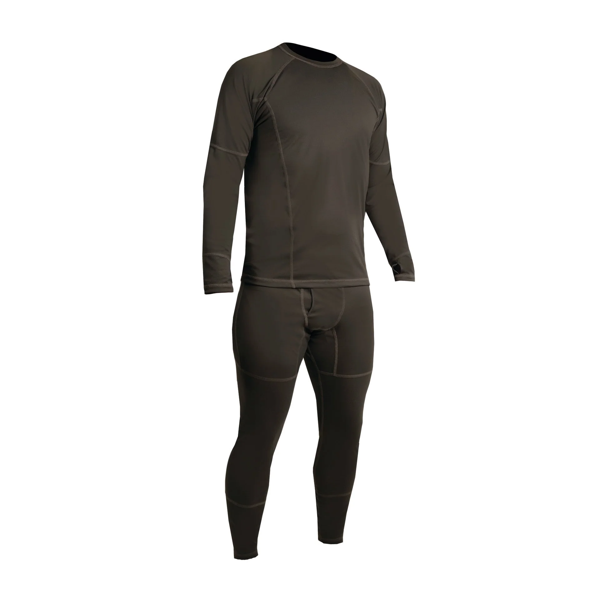 Mustang Survival® Thermal Base Layer Lightweight Bottom designed for moisture-wicking comfort and thermal insulation as a lightweight underlayer in cold and wet environments.