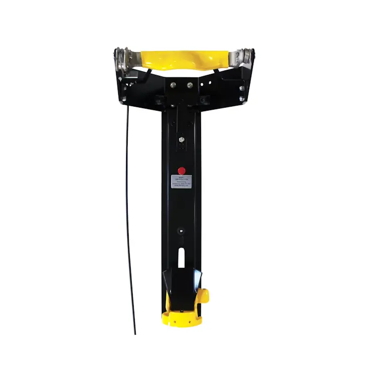 Ziamatic™ ROL-LOC Mechanical Bracket designed for secure and reliable mounting of firefighting equipment with easy roll-lock release for fast access during emergencies.