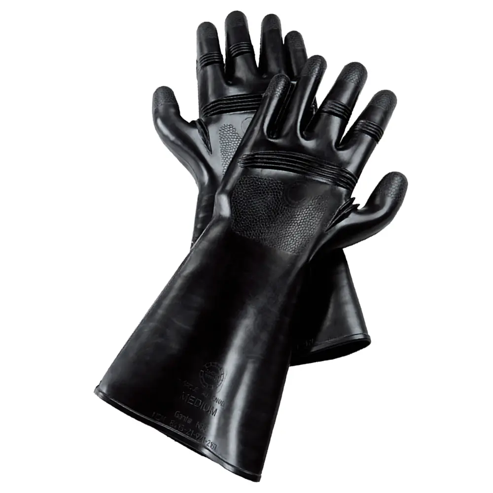 The AirBoss® Molded Glove offers durable chemical and mechanical protection with a molded design for enhanced grip and dexterity in hazardous work environments.
