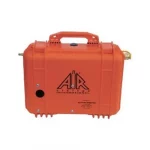 Air Systems® 100 CFM Breather-Box® intrinsically safe filtration system powered by 9 volts DC, featuring 4 couplings for reliable compressed air filtration in hazardous environments.