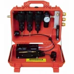 Air Systems® 30 CFM Breather-Box® Grade D filtration system with 48 CFM flow capacity and 3 couplings, providing reliable compressed air filtration for industrial settings.