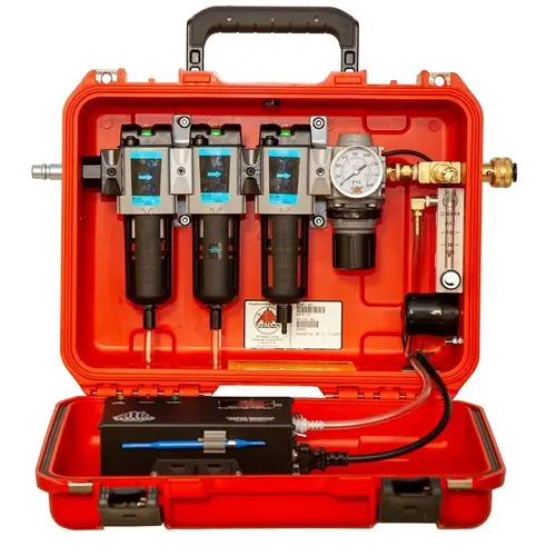 Air Systems® 15 CFM Breather-Box® Grade D filtration system with 24 CFM flow capacity and 1 coupling, providing reliable compressed air filtration for industrial environments.