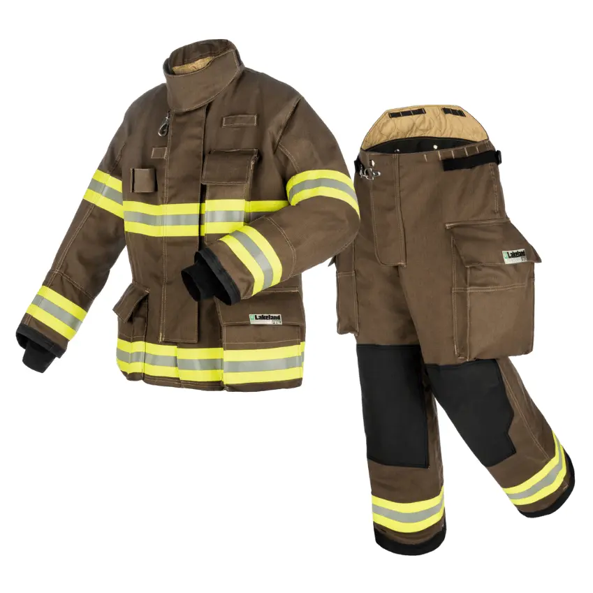 The Lakeland® B1™ Turnout Gear is a rugged, cost-effective firefighter ensemble designed to deliver reliable protection, comfort, and performance in demanding structural firefighting environments.