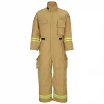 Lakeland® Dual-Certified Coveralls (DCCVD), flame-resistant full-body protective suit certified for multiple hazard standards, designed for enhanced durability, safety, and comfort in industrial and emergency environments.