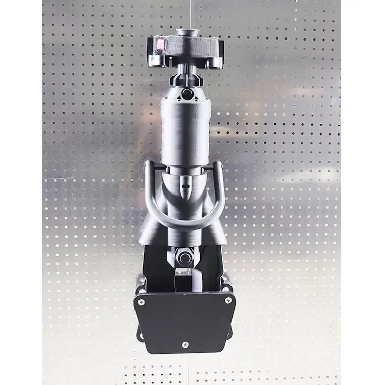 Alternate close front view of Ziamatic™ Heavy Rescue Tool Mounts securely mounted, highlighting their sturdy construction for reliable and organized heavy rescue tool storage during emergency response.