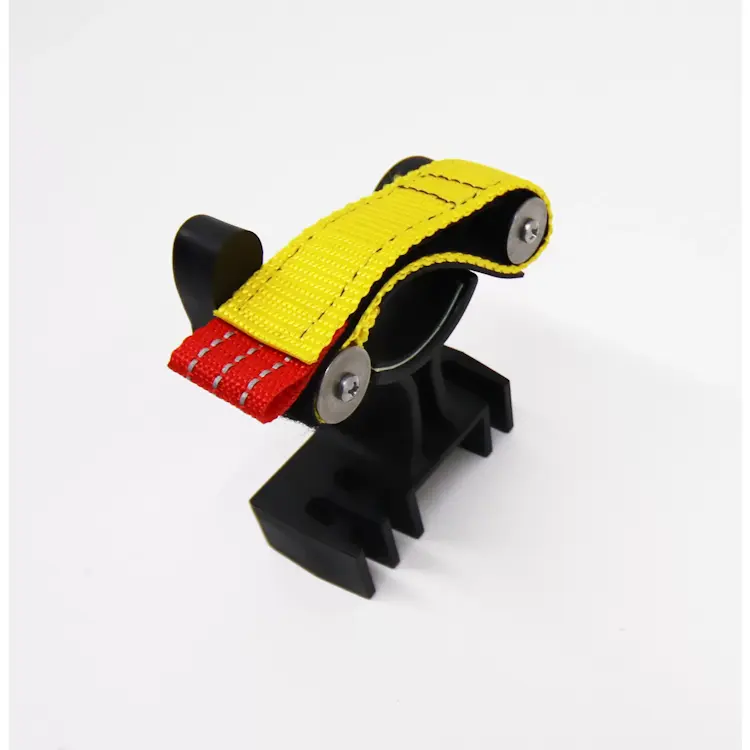 Extreme close-up of a Ziamatic™ SURE-GRIP 275 Tool/Equipment Mount, showcasing detailed features of its adjustable grip mechanism and durable construction for secure tool holding.