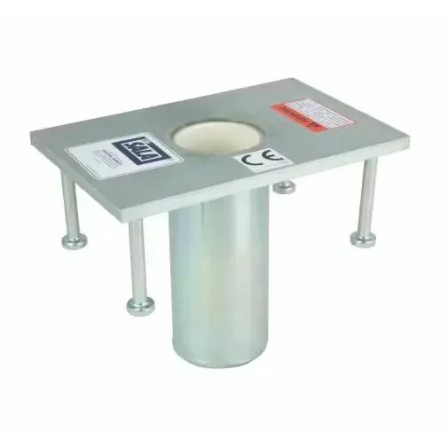 3M™ DBI-SALA® Advanced™ Confined Space Permanent Flush Floor Mount Sleeve Davit Mast Base – robust, corrosion-resistant davit mast base designed for permanent flush floor mounting, ensuring secure support in confined space rescue and fall protection.
