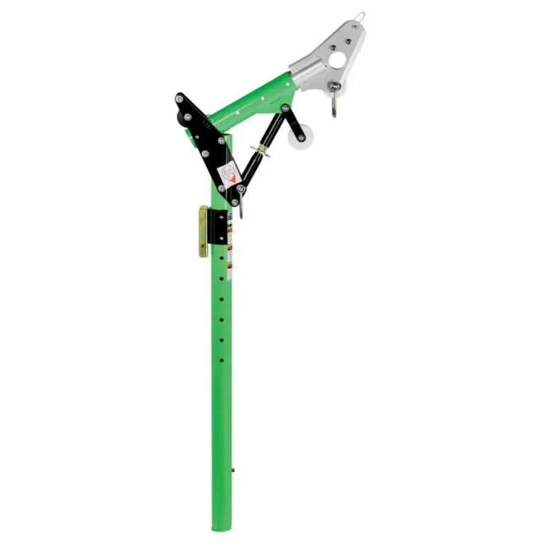 3M™ DBI-SALA® Advanced™ One-Piece Adjustable Offset Davit Mast – 66 in to 76 in offers adjustable length and offset for versatile positioning in confined space entry and rescue hoist systems.