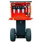 Air Systems® 100 CFM Auto-Air™ large cart with 123 CFM flow capacity and configurable 46, or 8 couplings for versatile compressed air distribution in industrial and emergency settings.