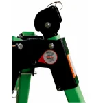 Close-up of 3M™ DBI-SALA® Advanced™ Top Pulley Assembly – detailed view highlighting the smooth-functioning pulley and durable construction for reliable rope handling in fall protection systems.