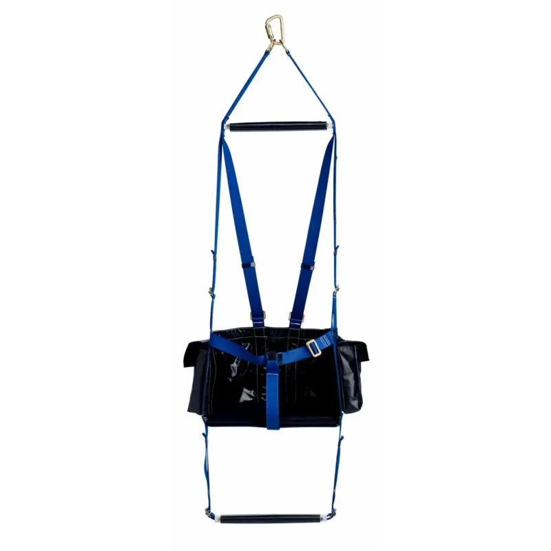 3M™ DBI-SALA® Suspended Workman’s Chair measuring 15 in x 18 in x 0.75 in, designed for comfortable and secure seating during suspended work, featuring durable construction and ergonomic dimensions for extended use at height.
