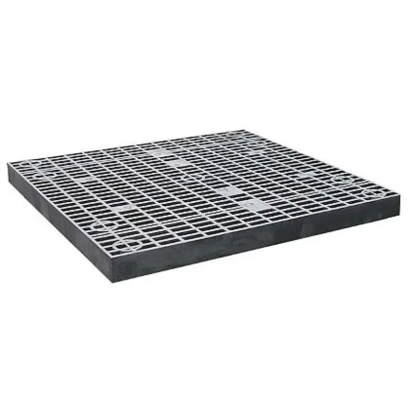 Floor mat of the Husky® Portable Decontamination Shower System, designed with a non-slip, durable surface to ensure safe footing and effective drainage during hazardous material decontamination procedures.
