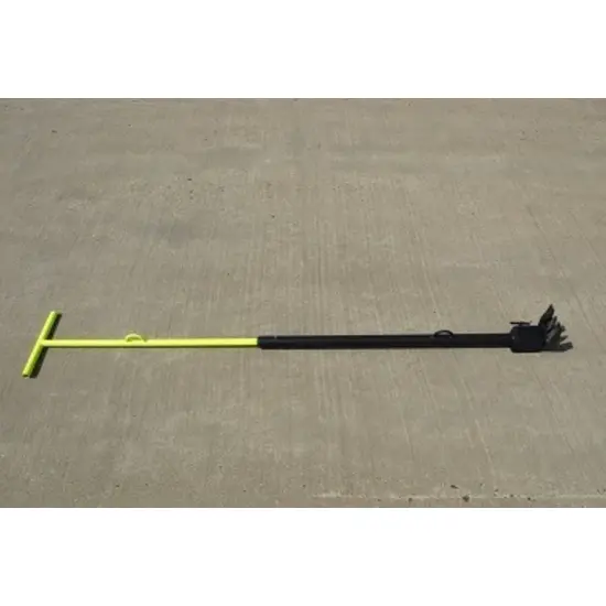 JTC Lever laying on the ground, highlighting its sturdy construction and ergonomic design for reliable rescue and lifting operations.