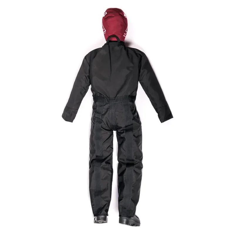 Back view of a Ruth Lee™ Duty Training Manikin, showcasing its durable design for realistic rescue and emergency response training.
