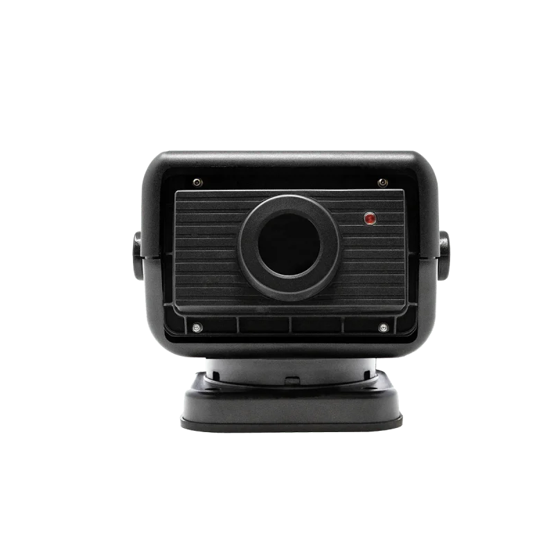 Front view of NightRide 360 HighRes Telephoto Thermal Camera with 35mm lens and 640 x 512 resolution for detailed thermal imaging.