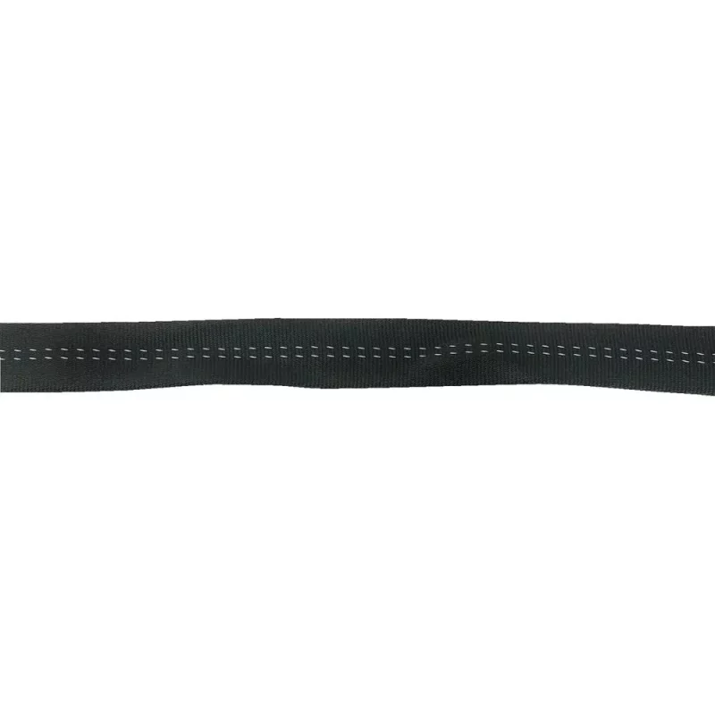 NRS Sterling TechTape 1-inch black tubular webbing, designed for climbing, rescue, and rigging applications.