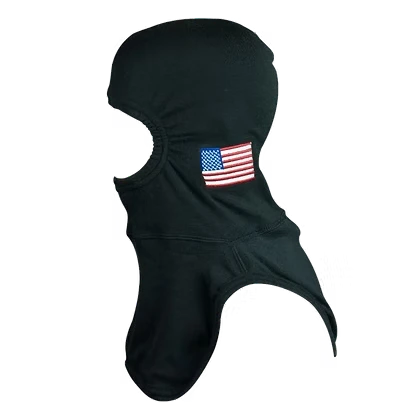 MajFire PRO-X2 EMB Flag BLK Hood