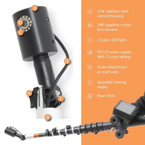 Northern Diver Underwater Search Camera System – Reach Pole Attachment - Image 7
