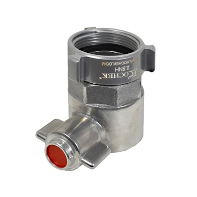 Kochek B34R British Instantaneous Female x Female Thread fire service adapter for connecting compatible hose and threaded connections.