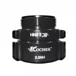 Kochek black aluminum 54R swivel rocker lug 2.5 NH female by rocker lug male coupling adapter.