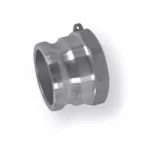 Kochek ALA Camlock Male x Female NPT adapter for connecting compatible hoses, pumps, and threaded fittings in industrial and fire service applications.