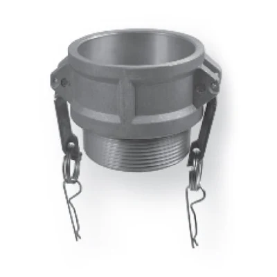 Kochek ALB Camlock Female x Male NPT adapter for connecting compatible hoses, pumps, and threaded fittings in industrial and fire service applications.