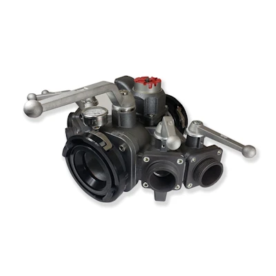 Kochek 51K: 5-Way Ball Valve w/Relief