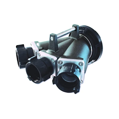 Kochek 30K: 3-Way Triple Clapper Siamese Valve