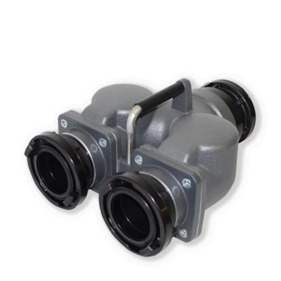 Kochek 50K: Large 2-Way Double Clapper Siamese Valve