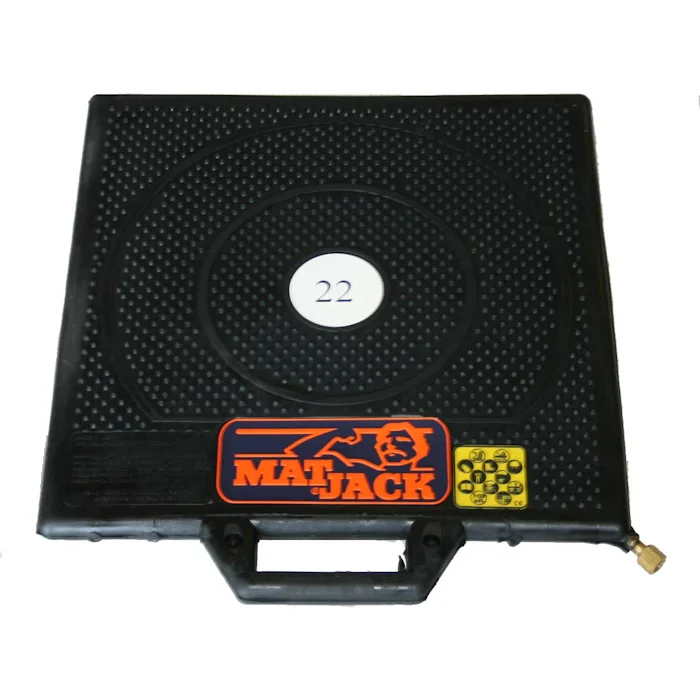 Matjack 22 Ton Steel or Aramid Matjack High Pressure Air Lifting Bag