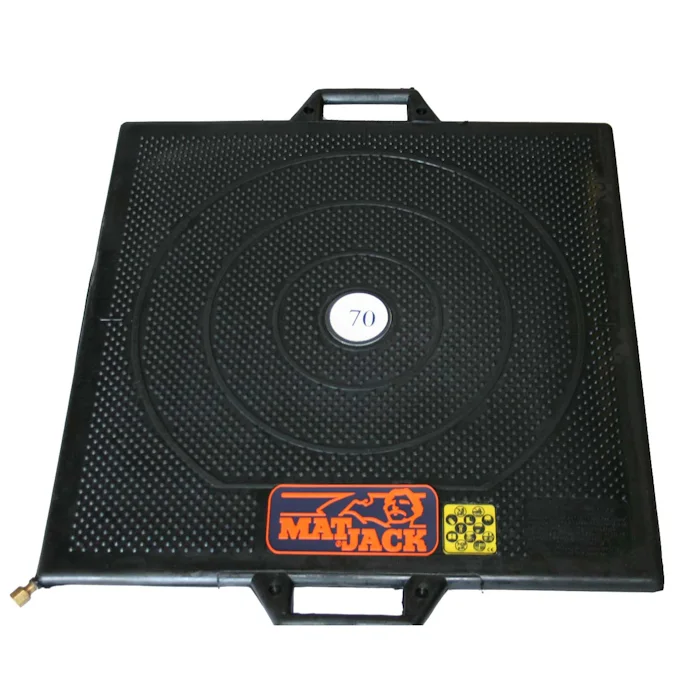 Matjack 70 Ton Steel or Aramid Matjack High Pressure Air Lifting Bag