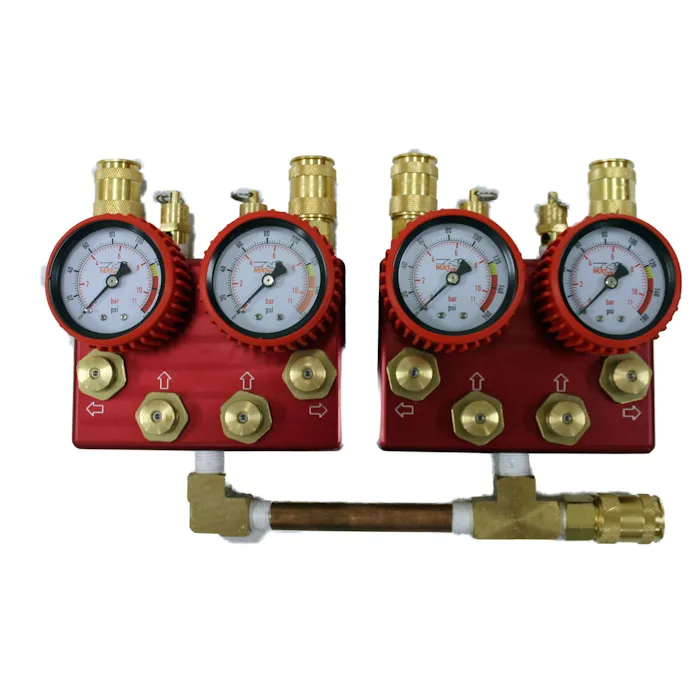 Matjack Quad Push Button Deadman High Pressure Control